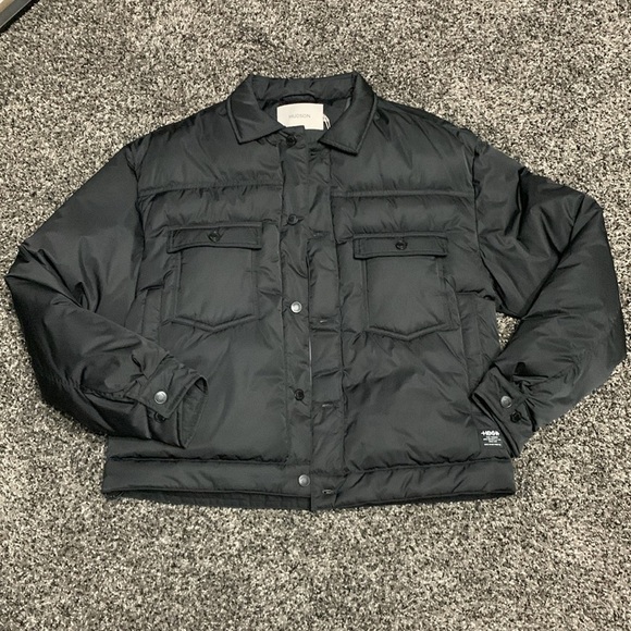 Hudson Puffer Trucker Jacket M - Picture 7 of 16